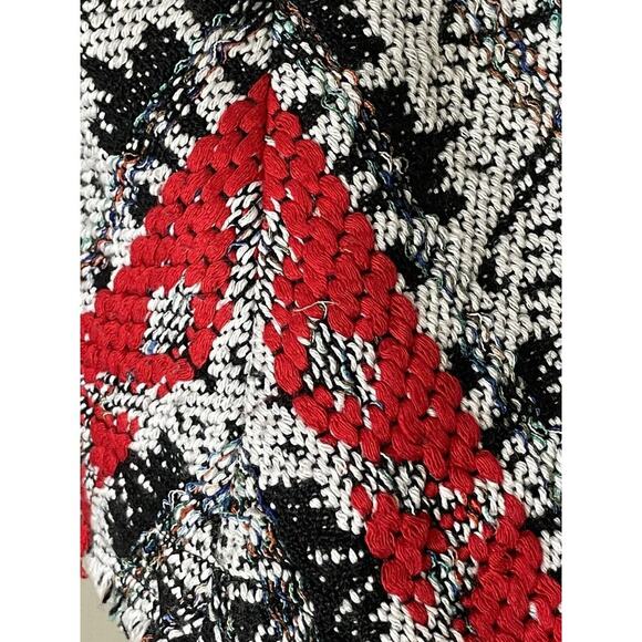 IRO Kroe Jacket Blazer Multi Color Textured Size 38 Tribal Art To Wear Aztec - Picture 9 of 10